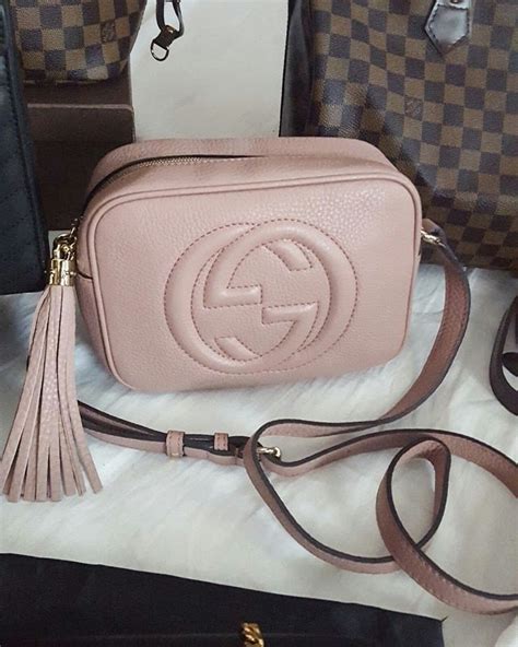 gucci soho disco rose beige vs camelia|Gucci blondie bag discontinued.